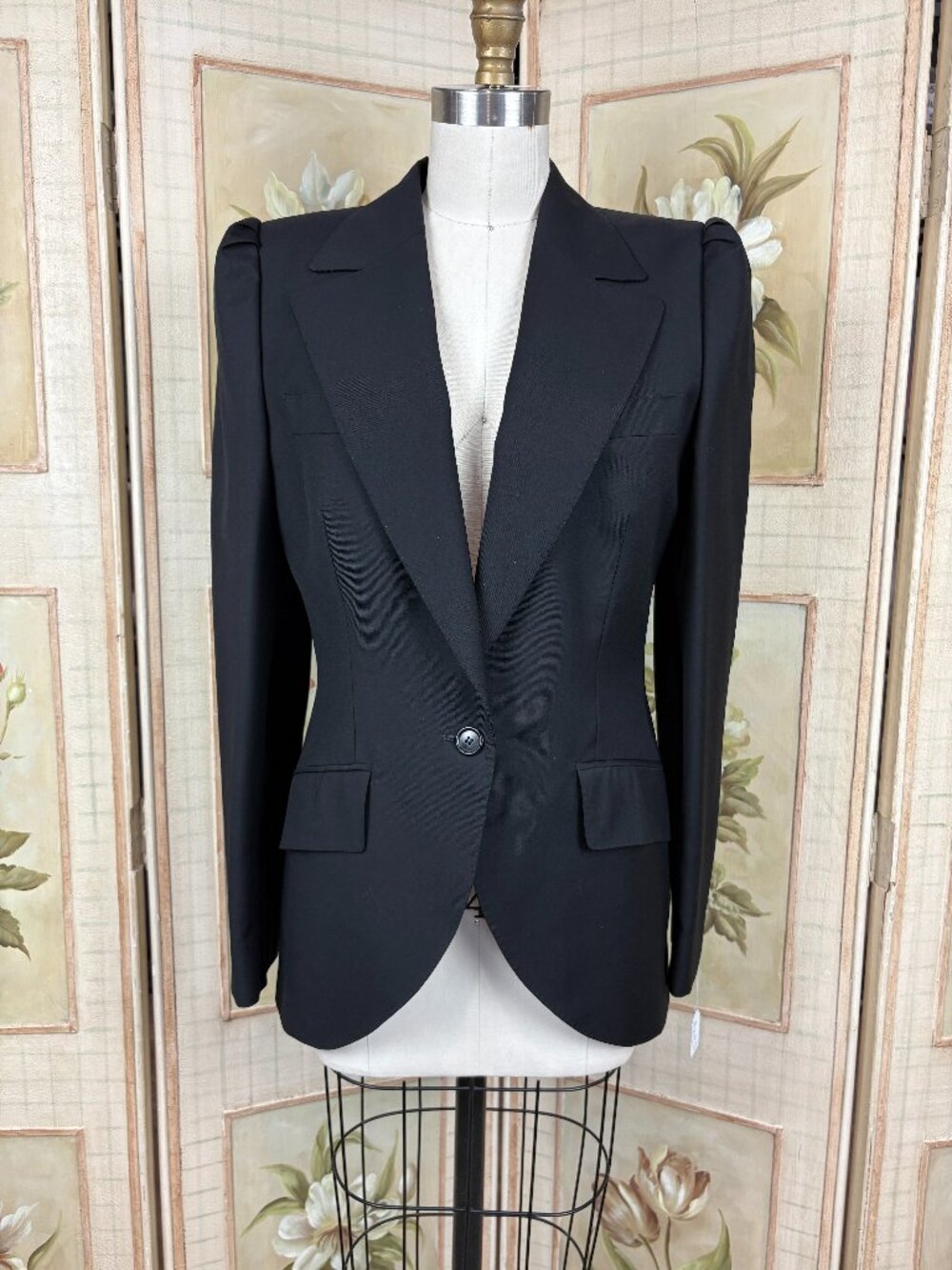 Y2K 2001s Chloe Blazer, Black